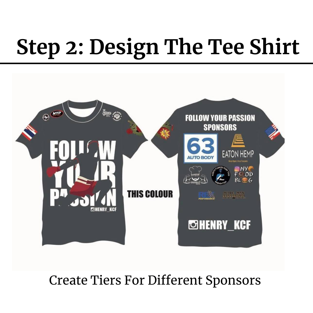 How To Make Sponsored Tee Shirts For Muay Thai Fighters - MuayThaiGram