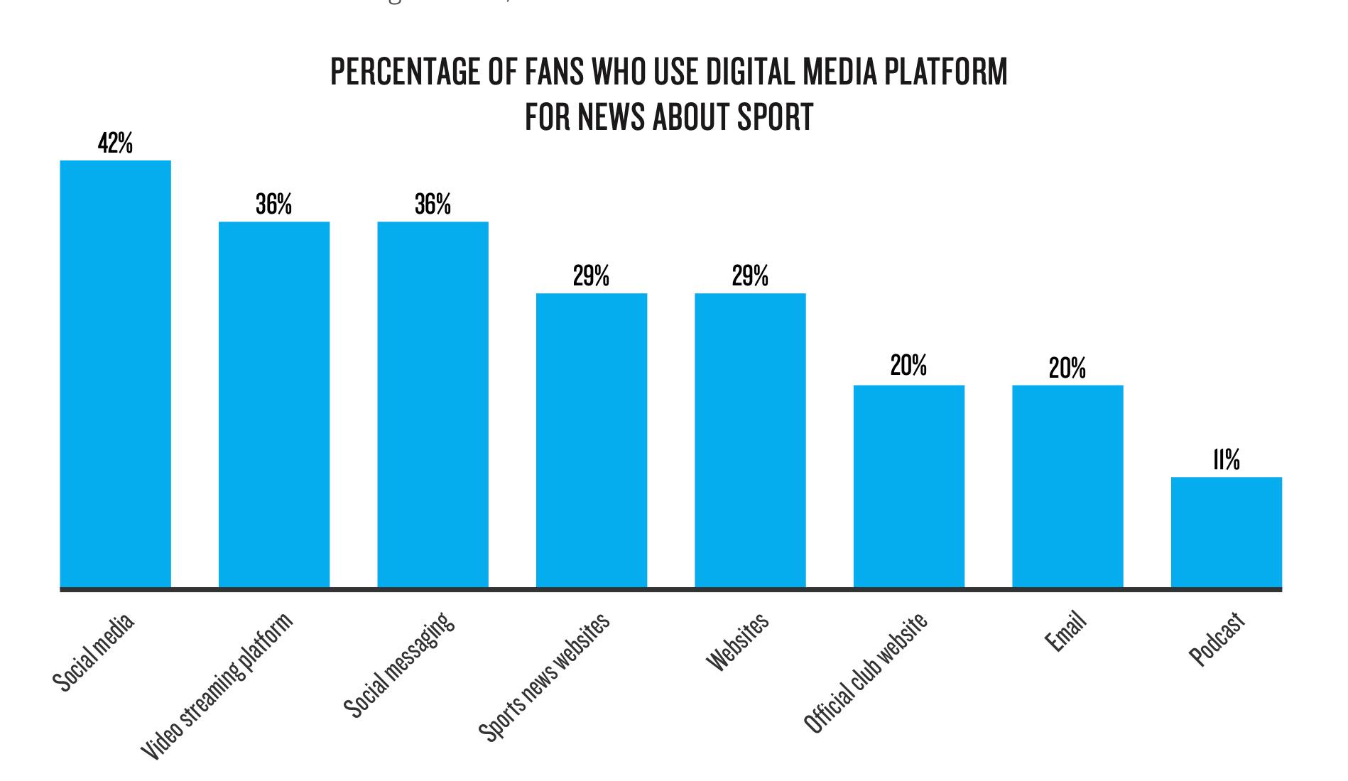 Social Media fans 