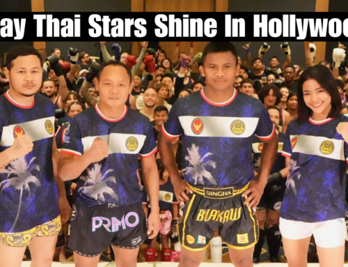 Yodsanklai, Saenchai, Buakaw, And Duangdawnoi On The LA Red Carpet!